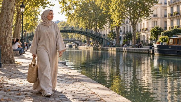 Les tendances abaya à Paris : mode moderne et éthique