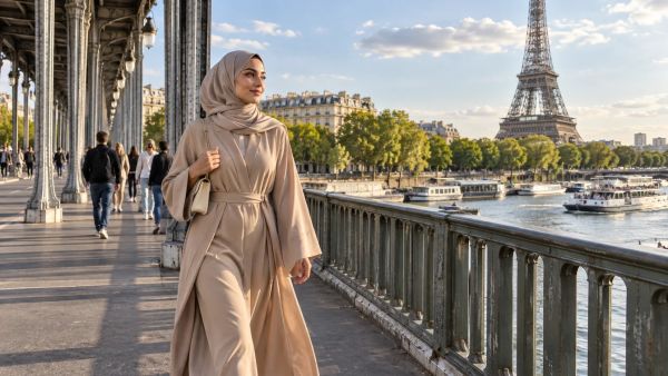 Les tendances abaya à Paris : mode moderne et éthique